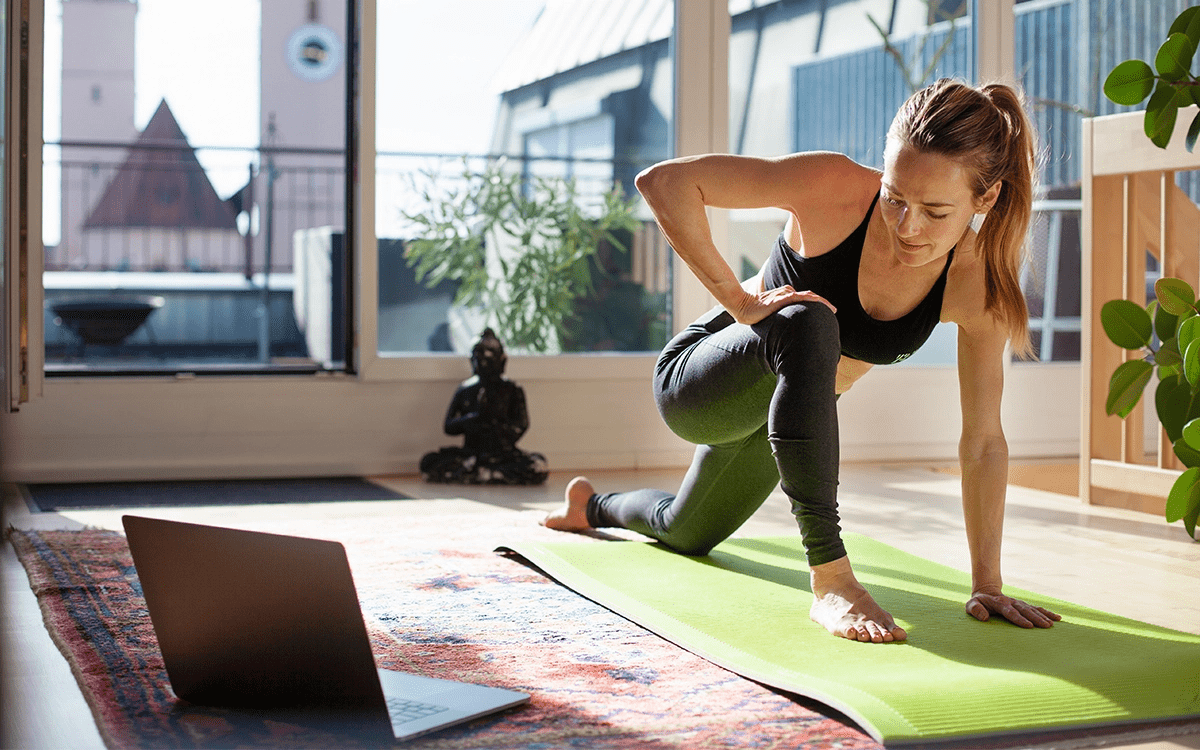 Dụng cụ học yoga online cho người mới bắt đầu